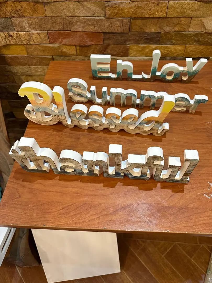 Blessing Word Cutouts