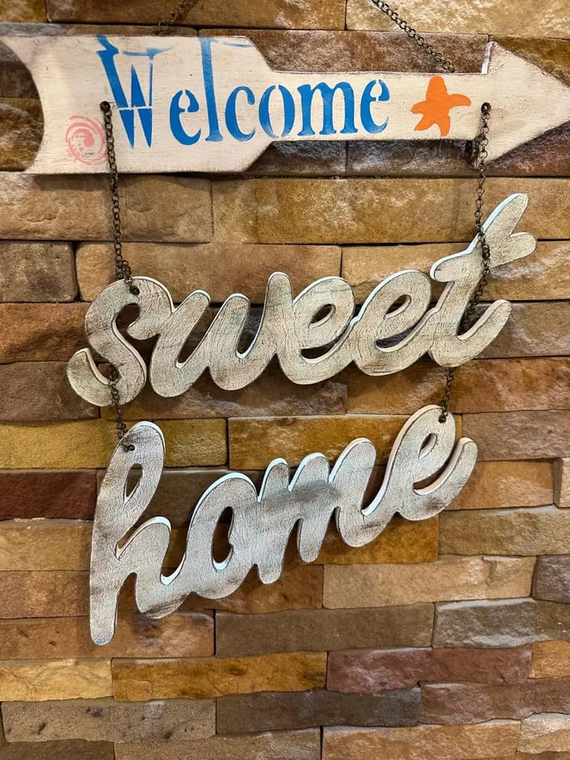 Sweet Home Hanging Sign