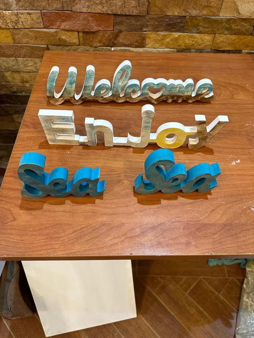 Welcome and Sea Word Set